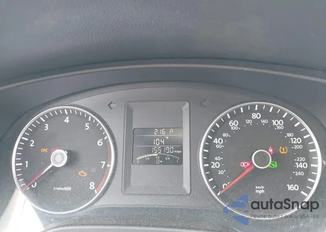 2013 Volkswagen Jetta 2.5L Se z USA, uszkodzony, nr VIN 3VWDP7AJ6DM214861